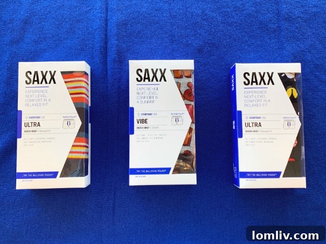 Comfortable and stylish Saxx underwear for men