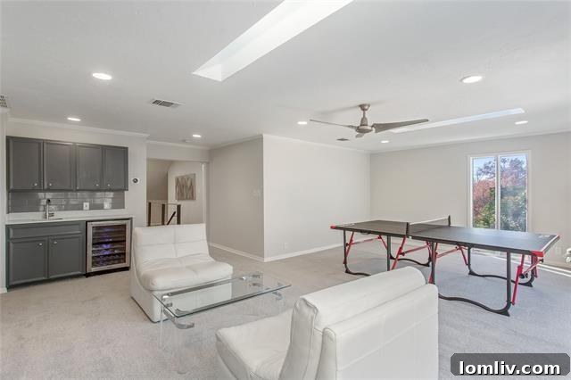 Luxurious master bedroom with ample space and natural light