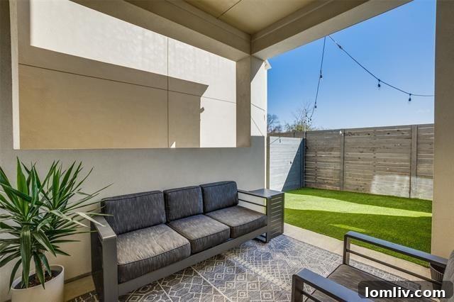 Private balcony off the master bedroom at 7984 Minglewood Lane