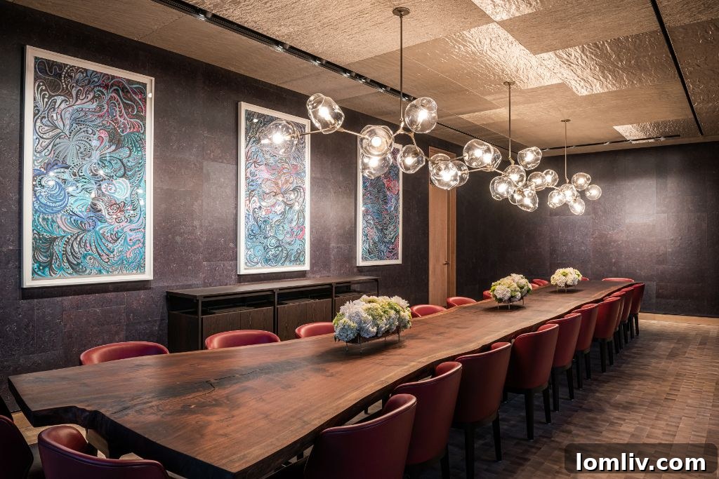 Contemporary Interior Design Element at HALL Arts Residences