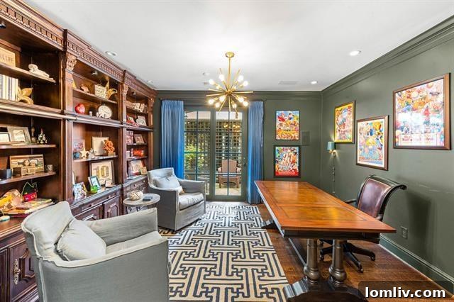 Sophisticated Interior Design in Turtle Creek Townhome