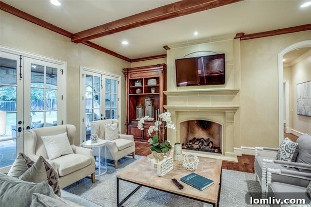 French-Inspired Luxury Home in Dallas on Brookview Drive