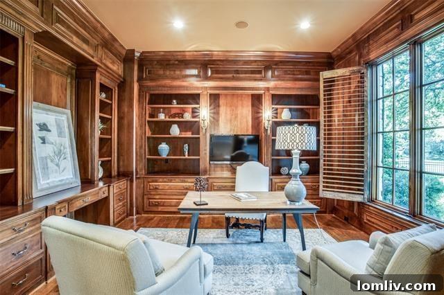 Interior of French-Inspired Dallas Luxury Home