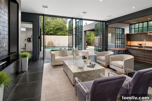 A tastefully decorated room at 4340 Fairfax Avenue, showcasing the transformative power of staging.