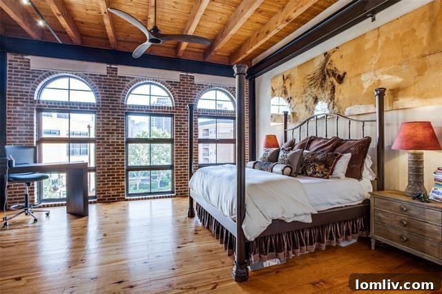 Three-Story Haven Where Only The Views Reign Supreme 9 Elegant master bathroom with a freestanding tub and modern fixtures