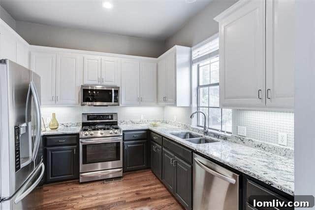 Gourmet Kitchen with Top-of-the-Line Appliances in Highland Park Area Condo