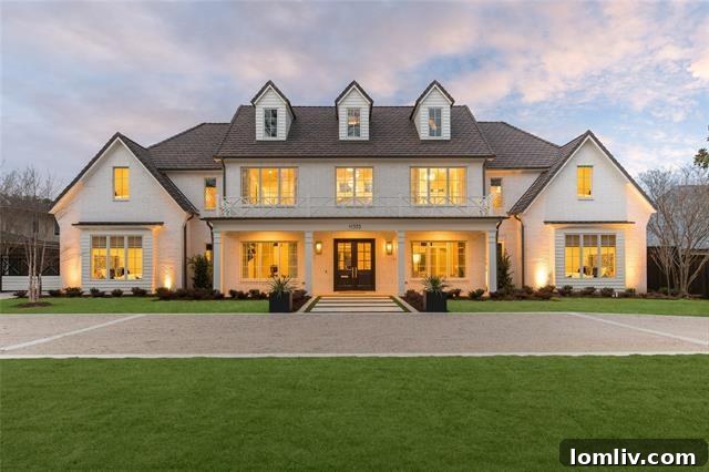 Exquisite Preston Hollow Traditional Home by Nolen Homes