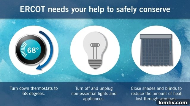 Texas Power Grid Emergency: ERCOT Requests Electricity Conservation Amid Winter Storm