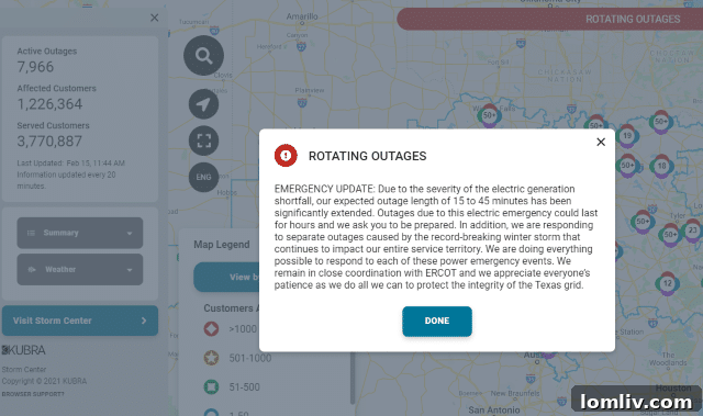 Oncor update on extended power outages in Texas