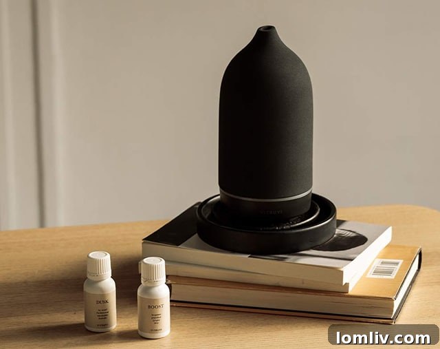 Elegant Matte Ceramic Diffuser as Home Office Decor