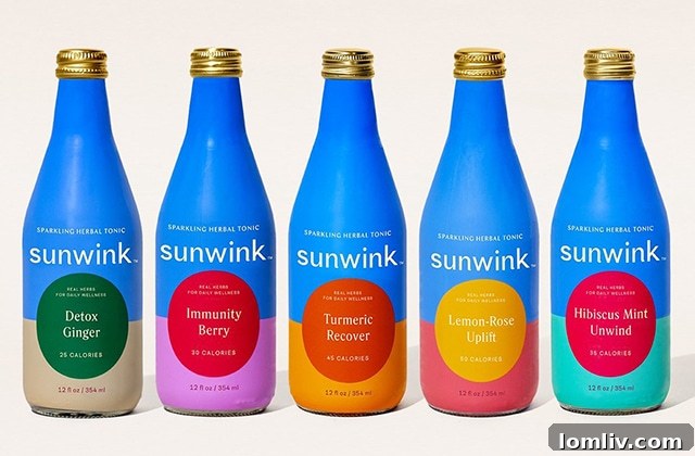 Sunwink Herbal Tonics for Uplift and Relaxation