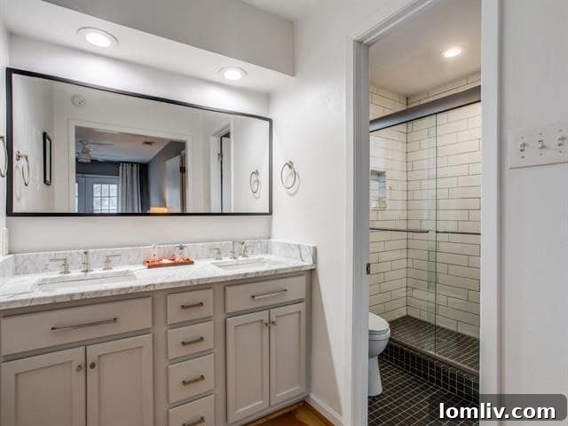 Stylish Midcentury Modern Bathroom Vanity