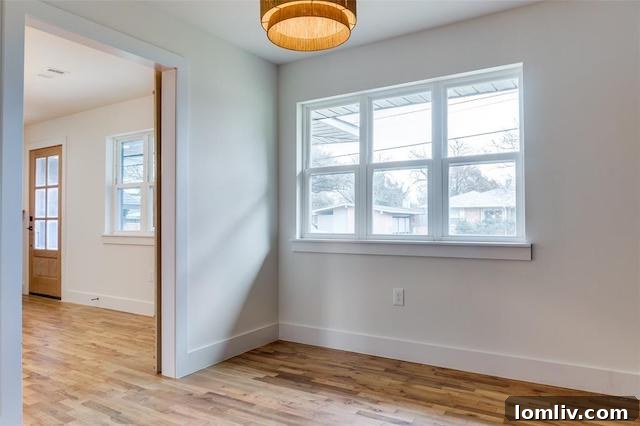 Renovated home exterior in Caruth Terrace