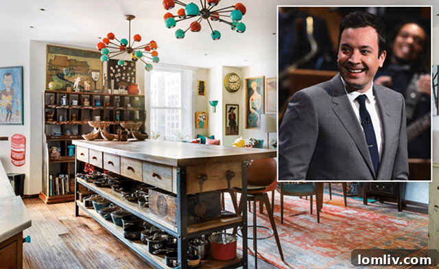 Jimmy Fallon's Personality-Packed Manhattan Triplex