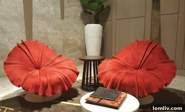 Scott & Cooner's Bloom armchairs inspired by delicate blossoms
