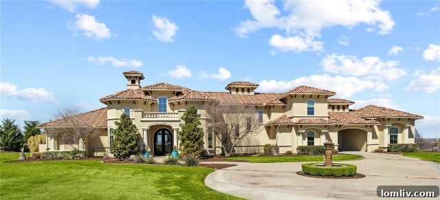 Luxury Italian Villa in Aledo, Texas