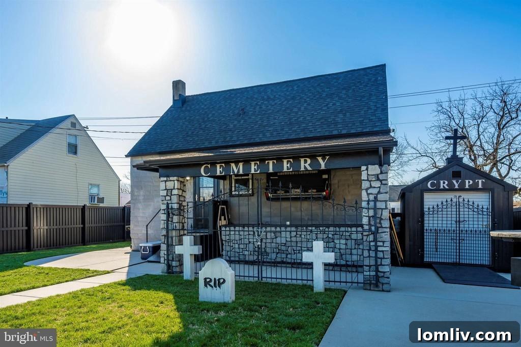 This Baltimore Cottage Is Irresistible 10 Gothic Backyard Wet Bar Area