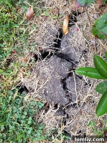 Dry, cracked North Texas soil