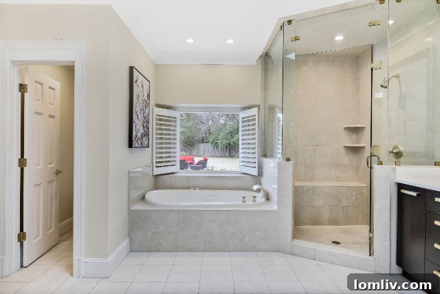 Russwood Acres Ranch: A Timeless Transitional Evolution 10 Dallas Backyard Creek View