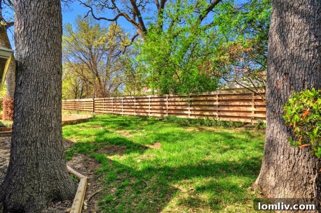 Expansive backyard of a Donald Mayes home, ideal for outdoor living