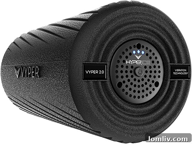 Vibrating Fitness Roller for muscle relief