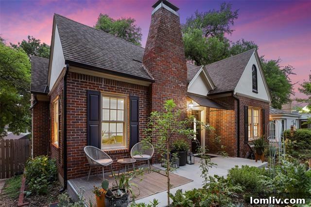 Classic Tudor Home with a Welcoming Front Porch in Kessler Square