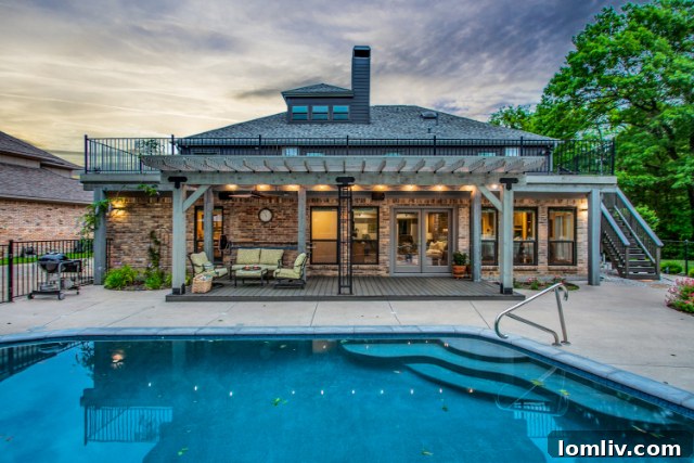 Expansive Deck with Lake Views at 3002 Waterside Court