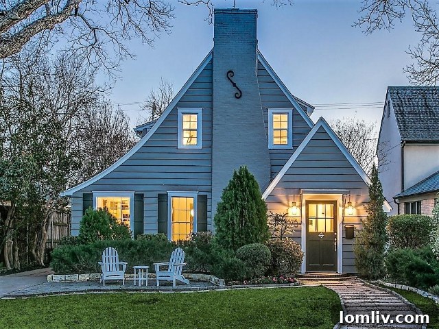 Experience the charm of a beautifully renovated 1924 Greenland Hills Tudor home in Dallas.