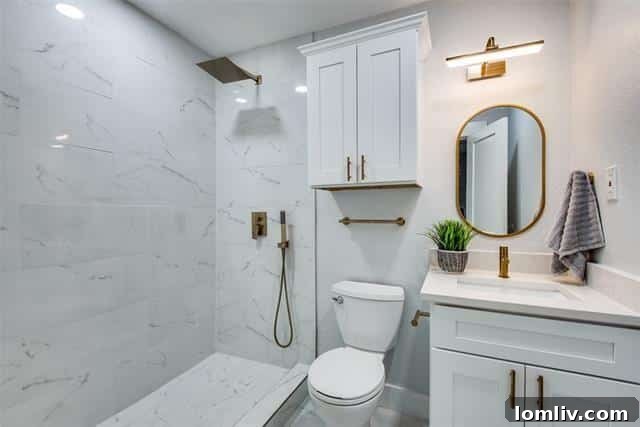 Luxurious Bathroom in M Streets Renovation