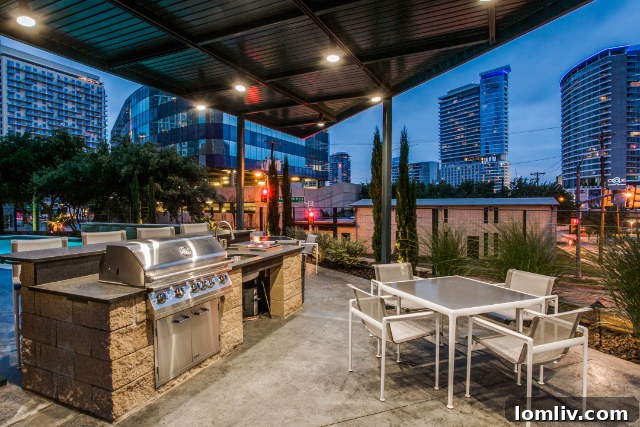 Dallas Lofts: Empire State of Mind, Lone Star Address 23 Resort-Style Swimming Pool at a Dallas Loft Community