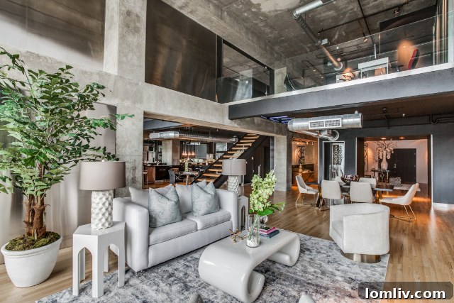 Dallas Lofts: Empire State of Mind, Lone Star Address 9 Expert Staging by George Bass Stage and Design in a Dallas Loft