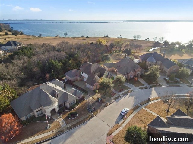 Stunning exterior view of 2365 Lake Forest Drive, Rockwall, showcasing its beautiful facade and inviting entrance