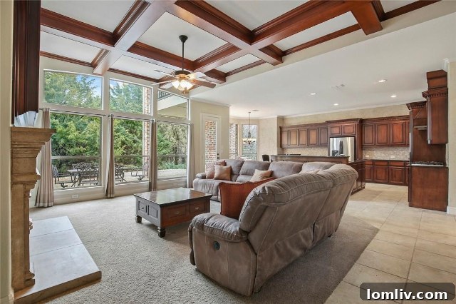 Previous view of a living area at 2365 Lake Forest Drive, showcasing its potential for customization