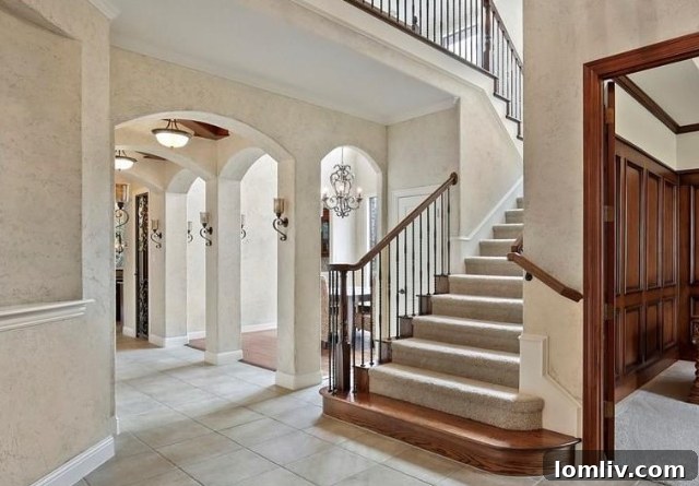 Past interior view of a room at 2365 Lake Forest Drive, showing a neutral decor palette