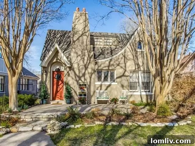 Charming 1924 Tudor home at 710 Nesbitt Drive, Dallas