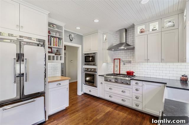 Gourmet kitchen and living space at 6826 Vivian Avenue
