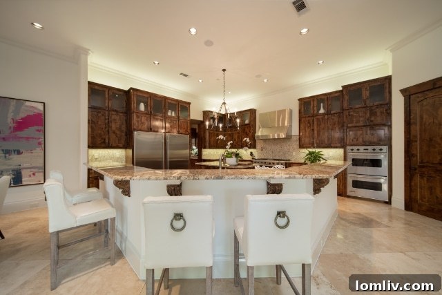 Spacious Open-Plan Kitchen and Living Area - 8 Green Park Drive