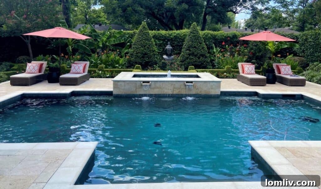 Oak Cliff private pool rental for adults