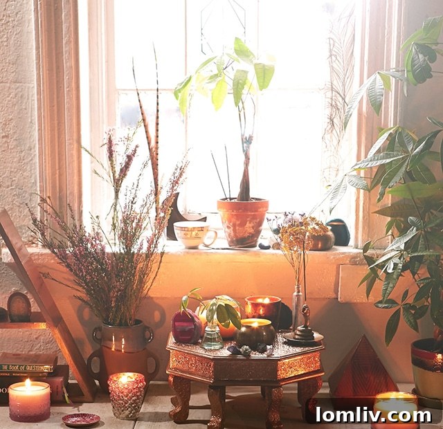 Zen-inspired home space with minimalist decor, designed to be an effective stress-relief meditation area