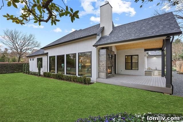 Expansive Backyard Leading to Greenbelt