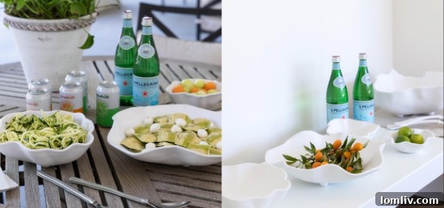 Stylish outdoor table setting with durable melamine dinnerware