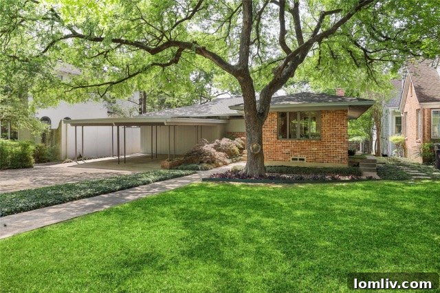 Stevens Park Estates Midcentury Modern Home for Sale