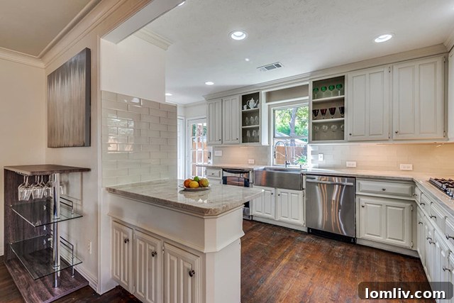 Gourmet kitchen in an Airbnb rental