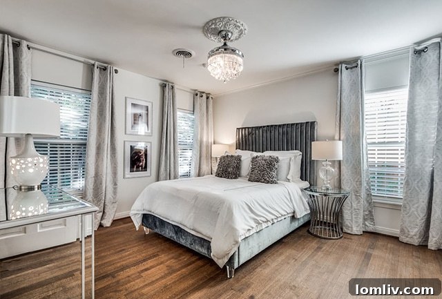 Luxurious linens in an Airbnb bedroom
