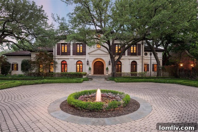 Grand French Renaissance Estate on Deloache Avenue Dallas