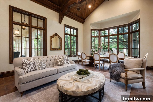 Luxurious Interior Staircase Dallas Estate