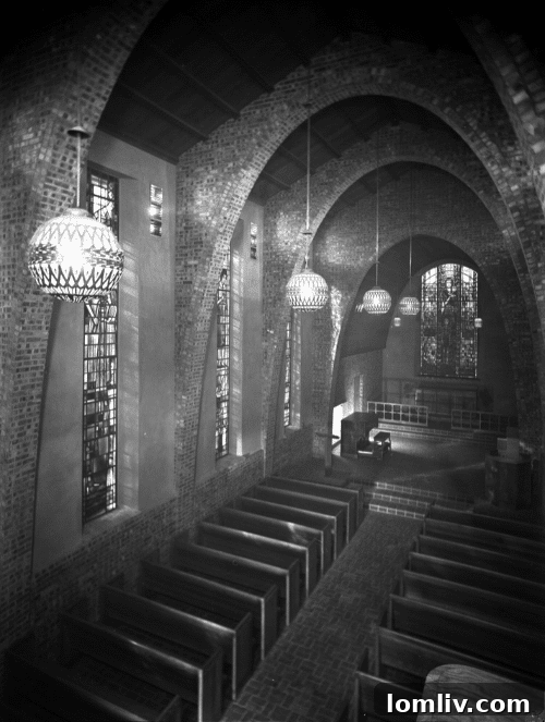 Little Chapel in the Woods on the TWU campus, designed by O'Neil Ford