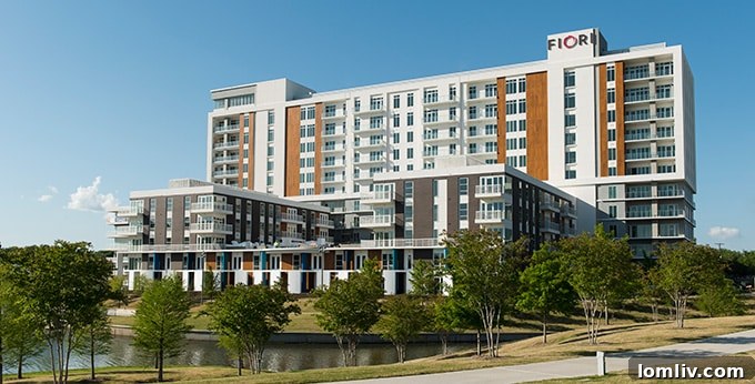 Fiori Apartments in Addison, Texas - A visual representation of modern living in the Dallas area.