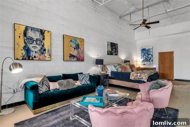 Expansive Luxury Loft Living in Dallas Design District