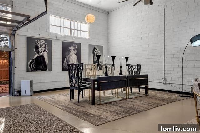 Industrial Charm and Modern Amenities in Dallas Loft